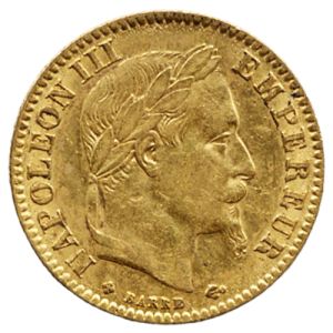 10 franaka, zlatnik Napoleon