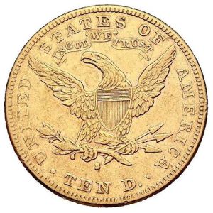 10 dolara, zlatnik Liberty Head