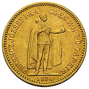 10 kruna zlatnik Franz Joseph Mađarska