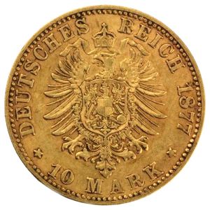 10 maraka zlatnik Njemačko Carstvo