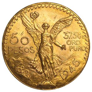50 Pesosa, meksički zlatnik Centenario 