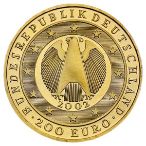 1 unca zlatni euro Savezne Republike Njemačke
